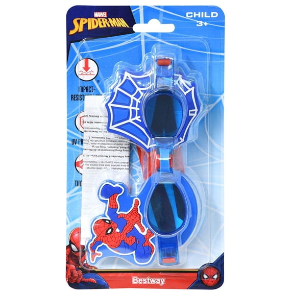 Spiderman Deluxe Goggles with Polycarbonate lenses and UV protective coating