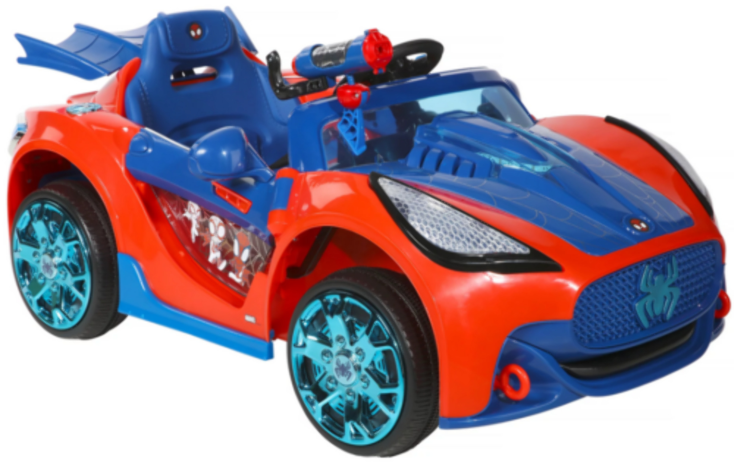 Spiderman Electric Ride-On Car for 3-Year-Old Boys - Perfect Gift for Little Superheroes!