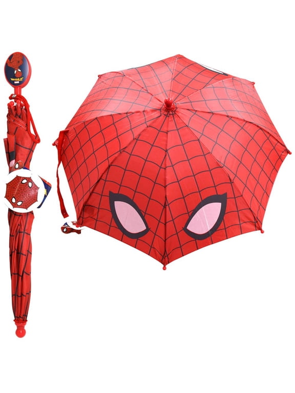 Spiderman "Eyes" Umbrella w/ Clamshell Handle