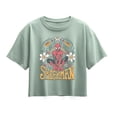 thumbnail image 1 of Spiderman - Florals - Youth Girls Boxy T-Shirt, 1 of 4
