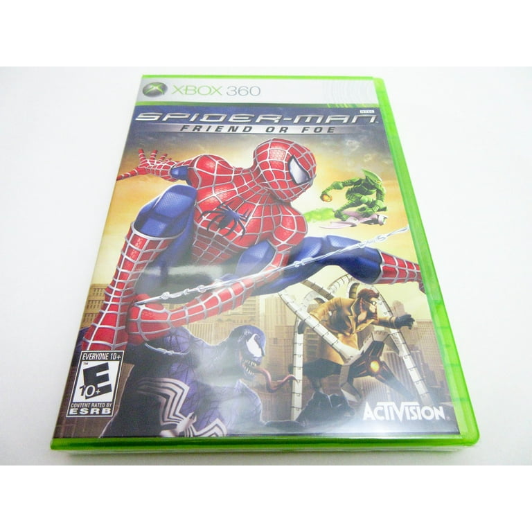 Spiderman: Friend or Foe Video Game Xbox 360