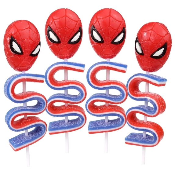 Wrapped Party Spiderman Gummy Pops, 1.23 oz, Individually Wrapped Party Favors ...