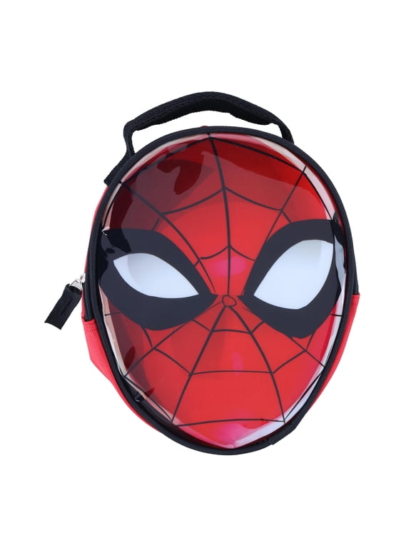Spiderman Head Shaped Lunch Bag