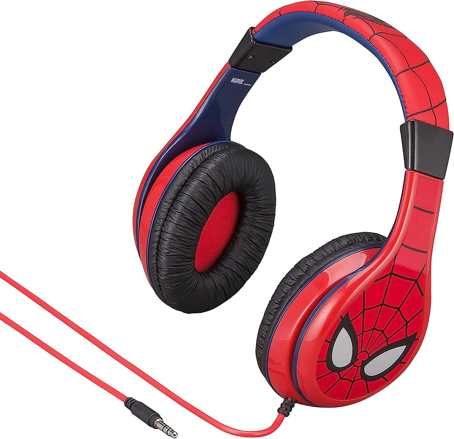 Spiderman Headphones for Kids, Volume Limiting - image 1 of 7