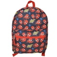 thumbnail image 1 of Spiderman Heads All Over Nylon Kids Backpack 16" School Bookbag for and Boys, 1 of 4