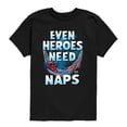 thumbnail image 1 of Spiderman - Heros Need Naps - Youth Boys Short Sleeve Graphic T-Shirt, 1 of 4