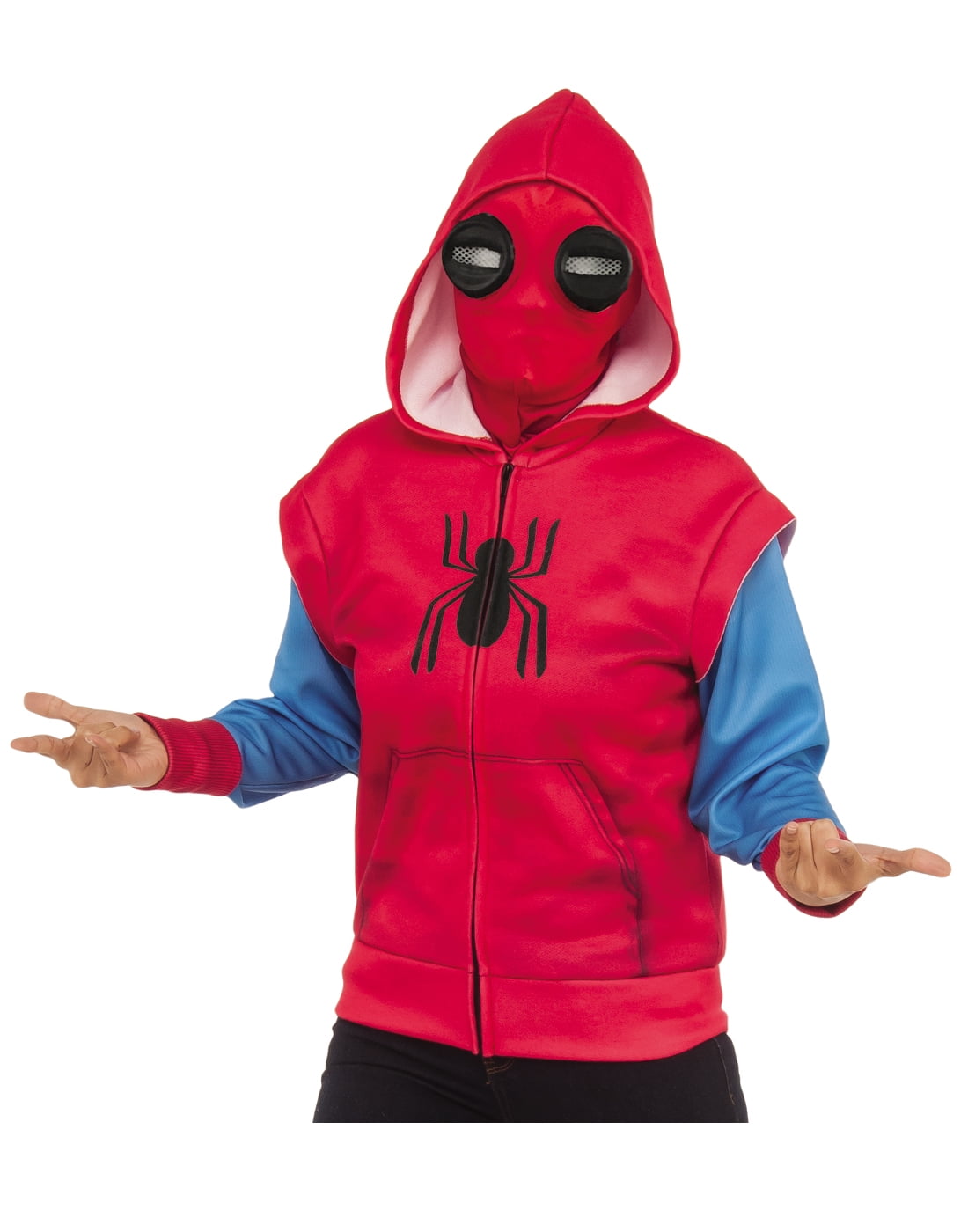 Rubies Costume Co Childs Boys Spider-Man Homecoming Hoodie Sweats Top 