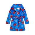 thumbnail image 1 of Spiderman Hooded Plush PlushSleep Robe, Sizes 4-12, 1 of 3
