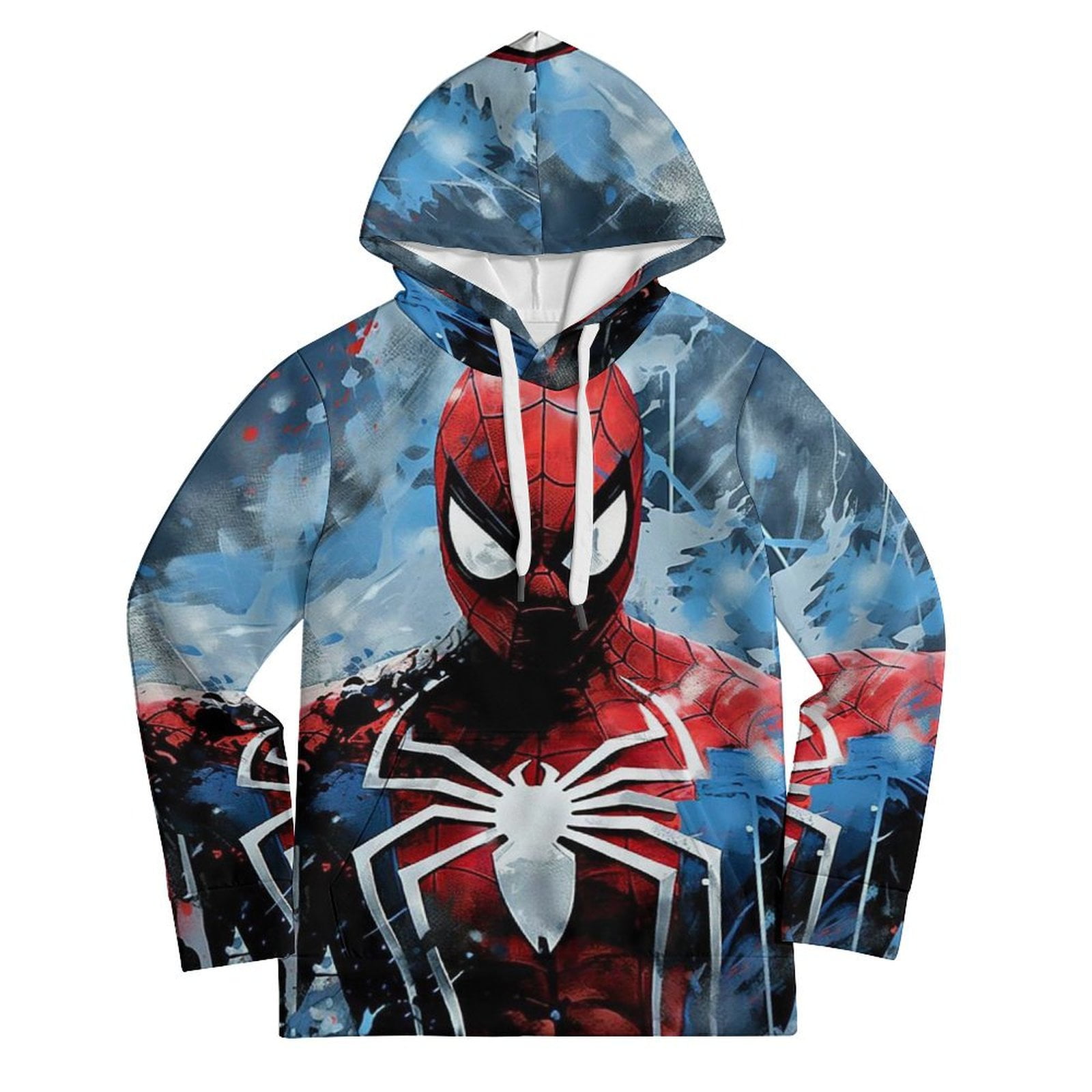 Spiderman Hoodie for Kids Teens M Pullover Sweatshirt Spiderman Merch for Boys Girls