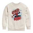 thumbnail image 1 of Spiderman - Ink - Youth Boys Crew Fleece Sweatshirt, 1 of 4