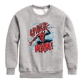 thumbnail image 1 of Spiderman - Ink - Youth Boys Crew Fleece Sweatshirt, 1 of 4
