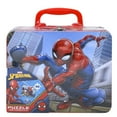 thumbnail image 1 of Spiderman Large Lunch Tin Box with 24pc puzzle inside With Sticker, 1 of 2