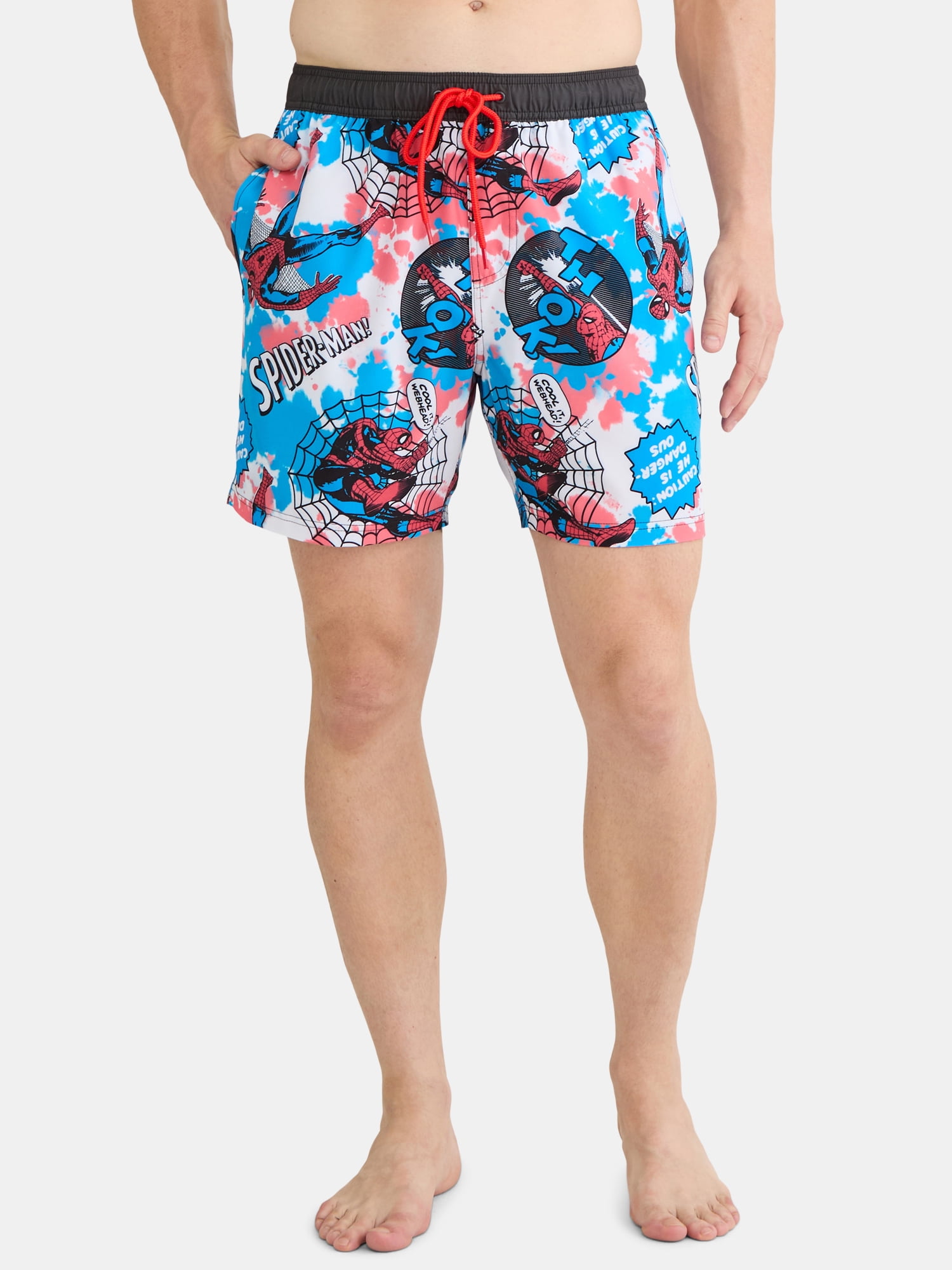 License Men’s & Big Men's Graphic Swim Shorts, Sizes S-3XL