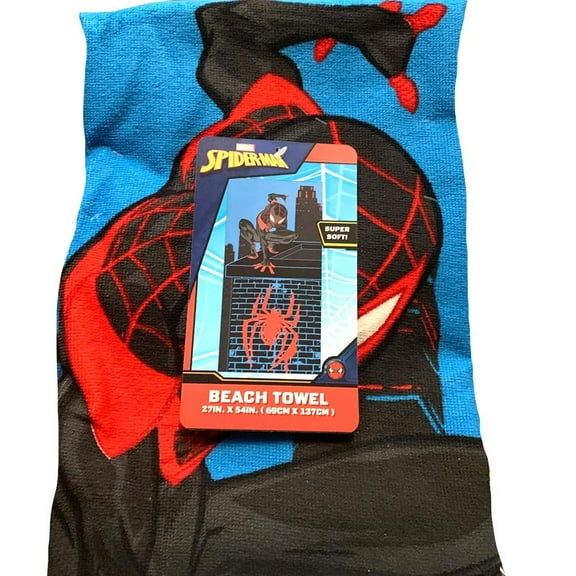 Spiderman Microfiber Beach Towel 27x54"