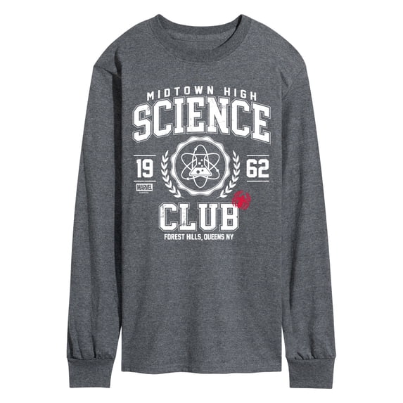 Spiderman - Midtown High Science Club - Men's Long Sleeve Graphic T-Shirt