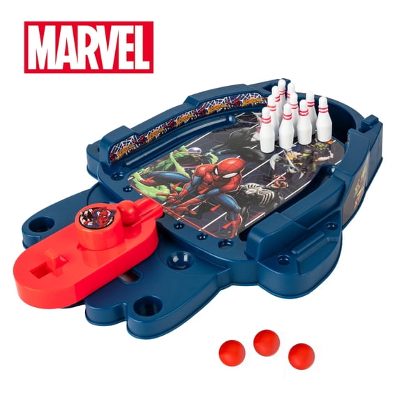 Spiderman Mini Tabletop Bowling Game