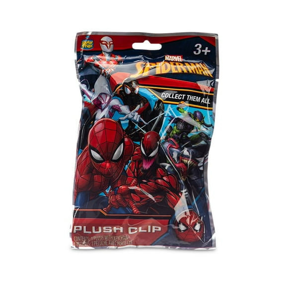 Spiderman Mystery Plush Clip 2 Pack
