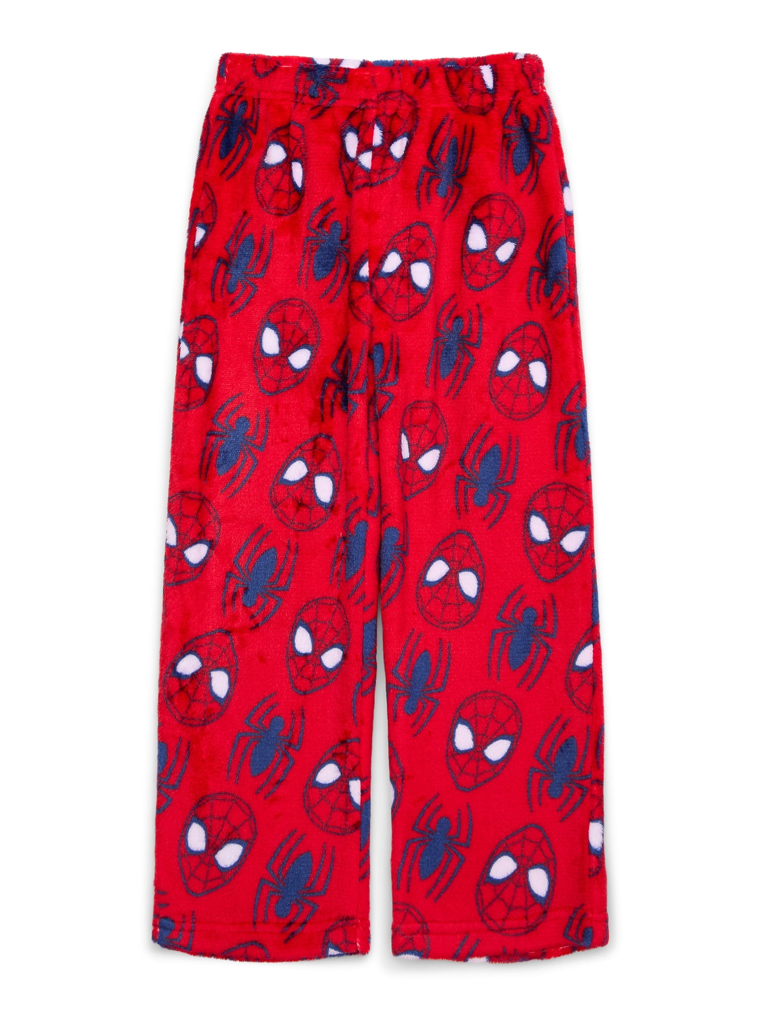 Spiderman Brandclub Spider Man Boys Fleece Pajama Pants Sizes 4 18