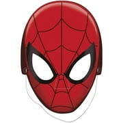 Spiderman Paper Party Masks, 8ct