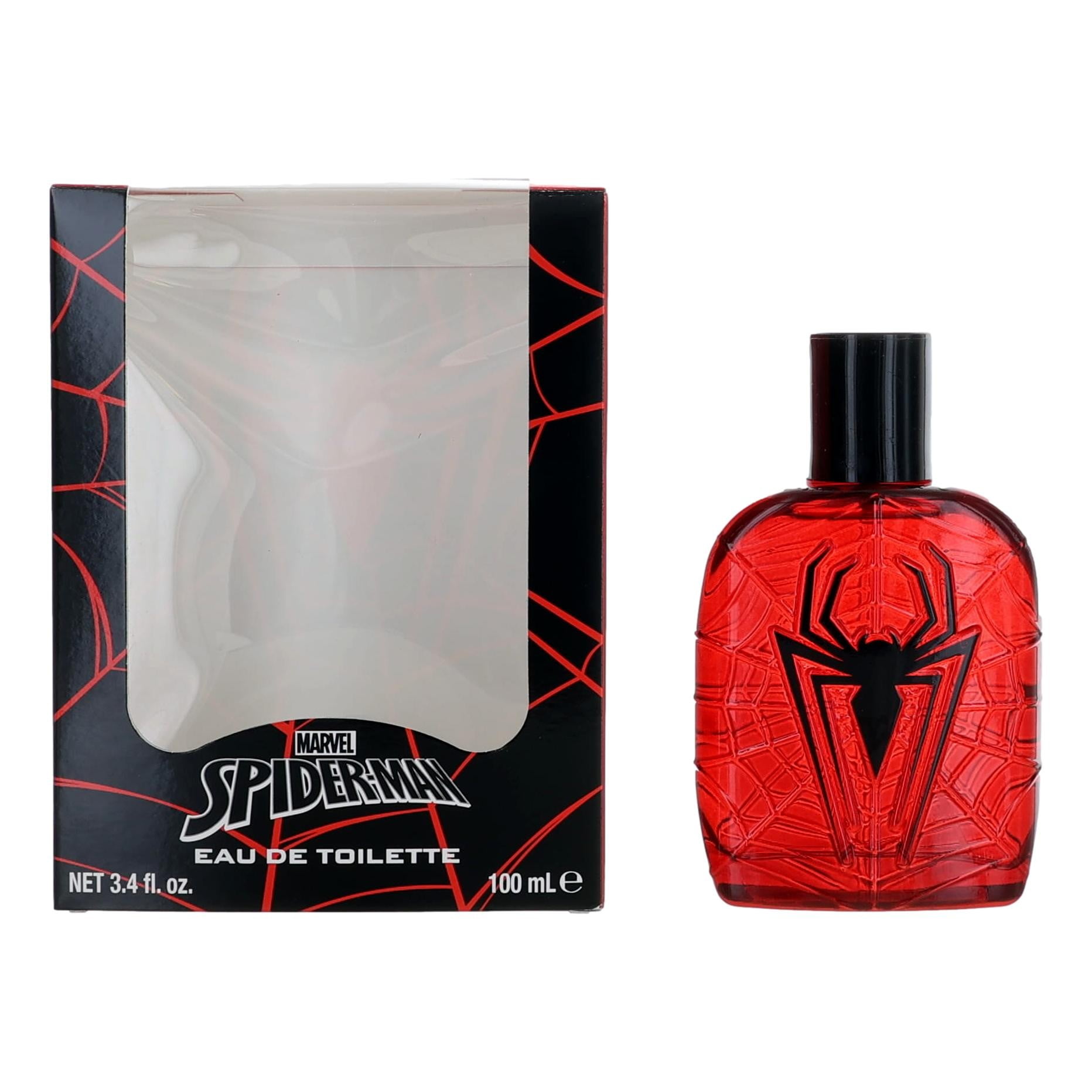 マルベル　Marvel　Fragrant　Check　Onepiece② Marvel Spiderman Eau de Toilette for Boys, 3.4 oz, Fresh and