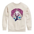 thumbnail image 1 of Spiderman - Scribble Ghost Spider - Youth Boys Crew Fleece Sweatshirt, 1 of 4