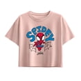 thumbnail image 1 of Spiderman - Scribble Spidey - Youth Girls Boxy T-Shirt, 1 of 4