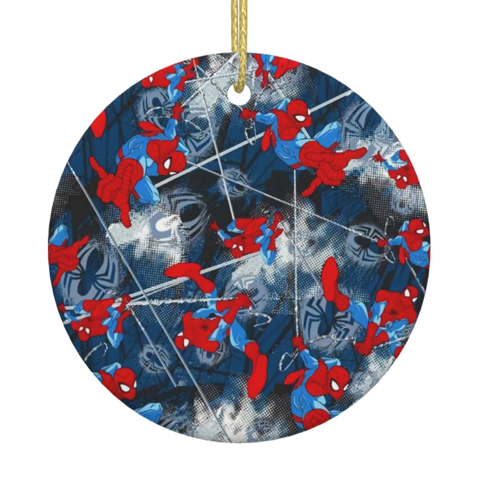 Spiderman Seamless Christmas Tree Ornaments,Christmas Tree Decorations