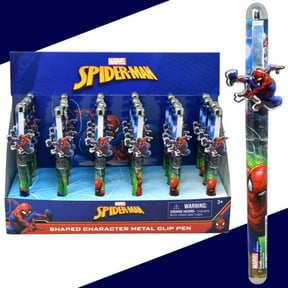 Spiderman Shaped Character Metal Clip Pen-2 PCS ONLY