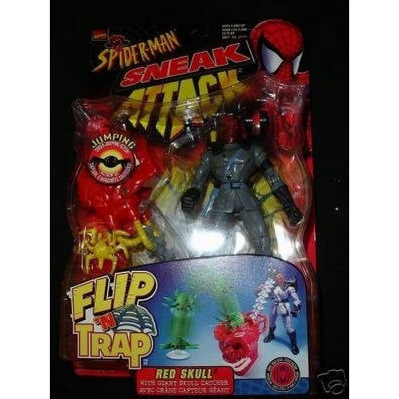 Spiderman Sneak Attack Red Scull