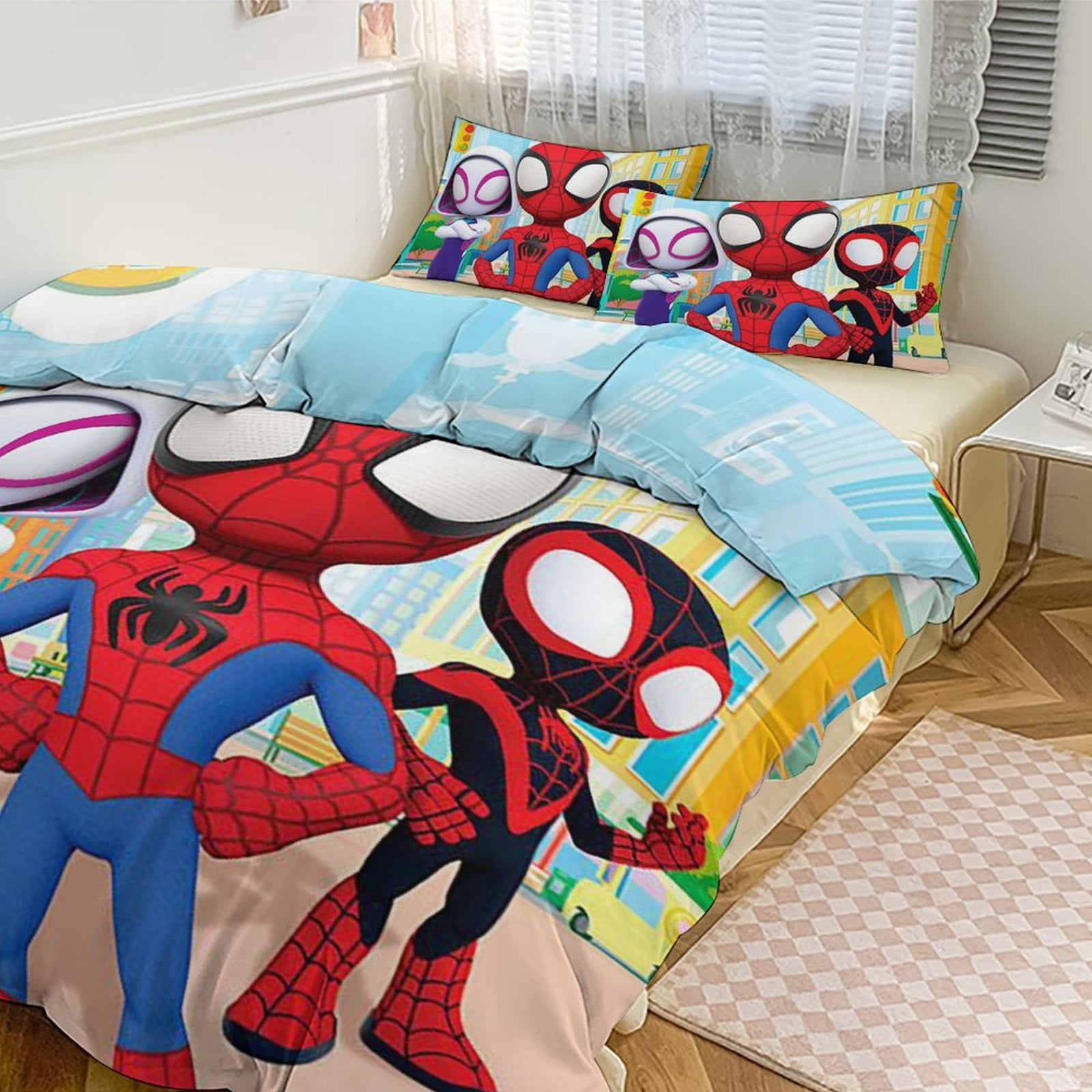 Spiderman Spidey And His Amazing Friends Bedding Sets for Kids Men