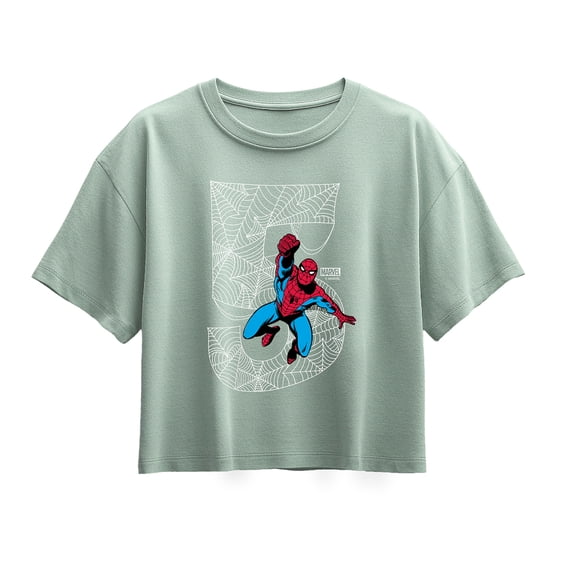 Spider-Man - Spidey Short Sleeve Boxy Graphic T-Shirt