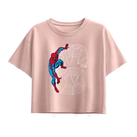Spiderman - Spidey - Youth Girls Boxy T-Shirt