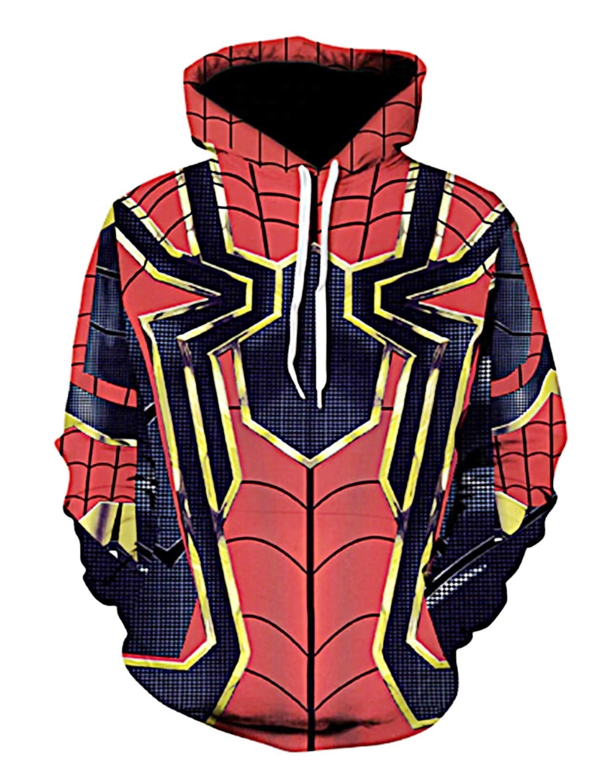 Avengers infinity war spiderman unisex clearance hoodie