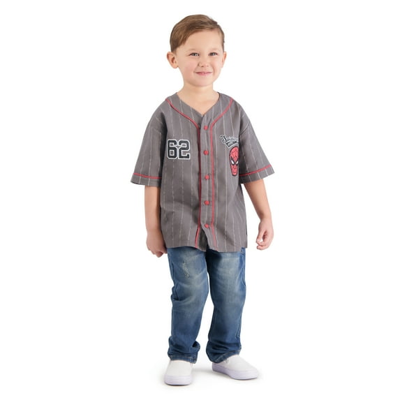 Spiderman Toddler Boy Baseball Shirt, Sizes 12M-5T