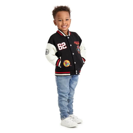 Spiderman Toddler Boy Bomber Jacket, Sizes 12M-5T