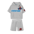 thumbnail image 1 of Spiderman Toddler Boy Textured Knit Short Set, Sizes 12 Months-5T, 1 of 5
