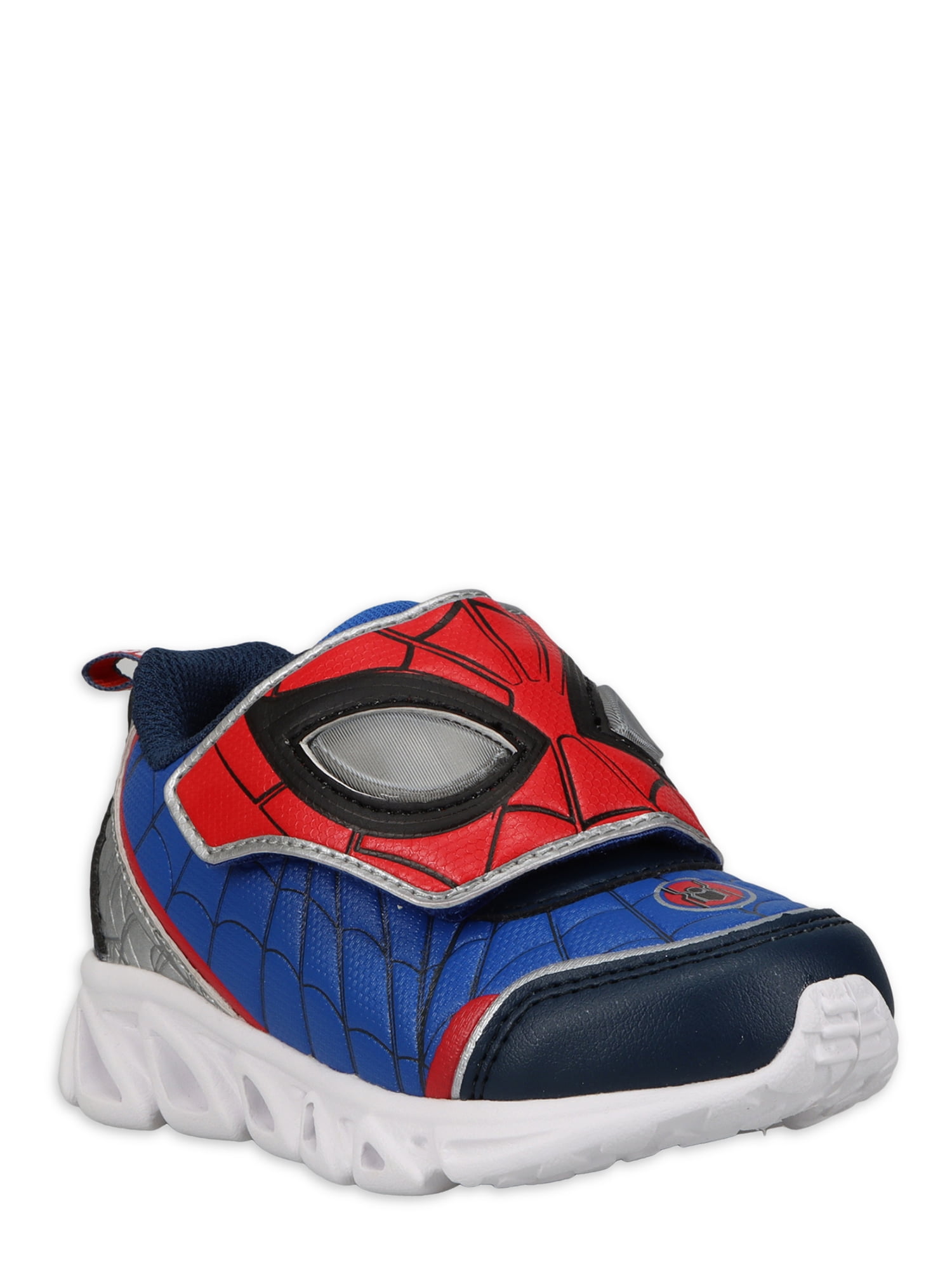 Scarpe Bambino Spiderman Con Luci LED - Sneakers Ragazzo Con Suola Luminosa - Taglie 21-36 EU