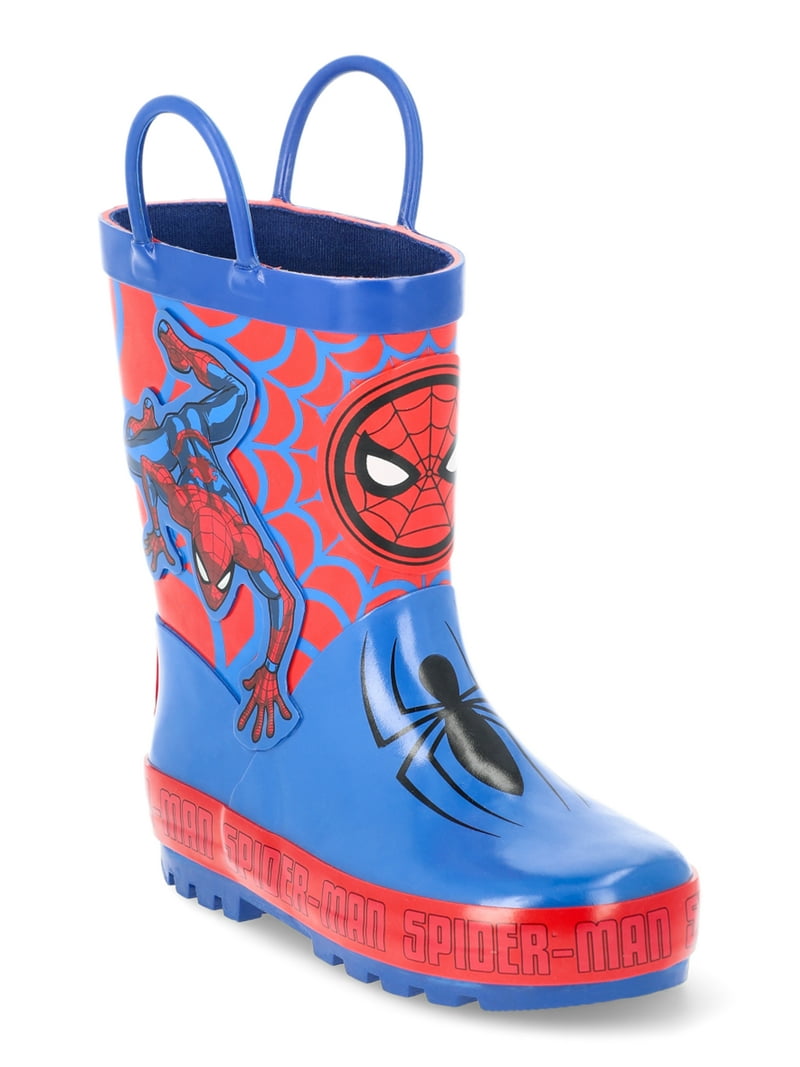 Spiderman Rain Boots Spiderman Boots For Kids Spiderman Toddler