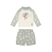 Character Toddler Boy Rash Guard Swim Set, 2- Pieces, Sizes 12M- 5T