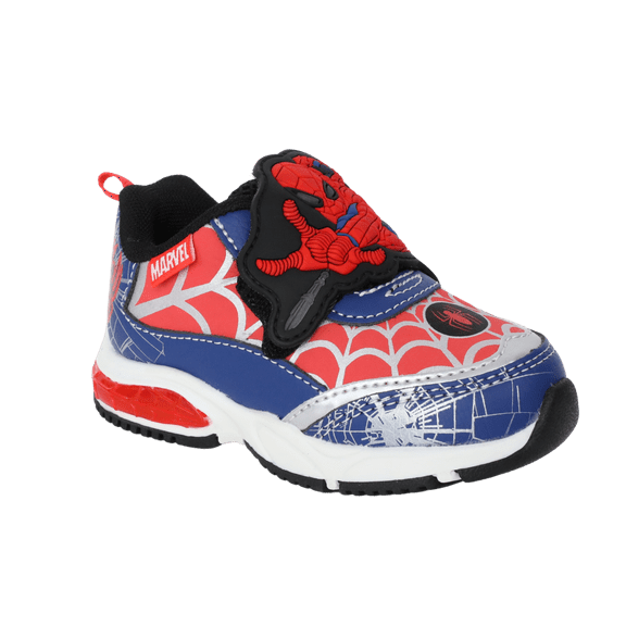 Spiderman Toddler Kids Light-Up Athletic Sneakers with On/Off Switch