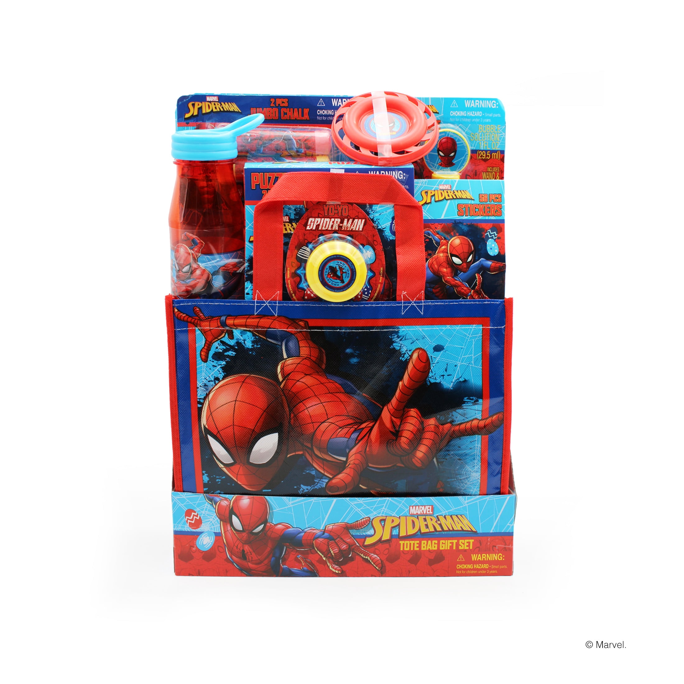 Spiderman Tote Bag Prefilled Easter Gift Set - Walmart.com