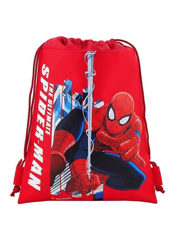 Spiderman Drawstring Bag