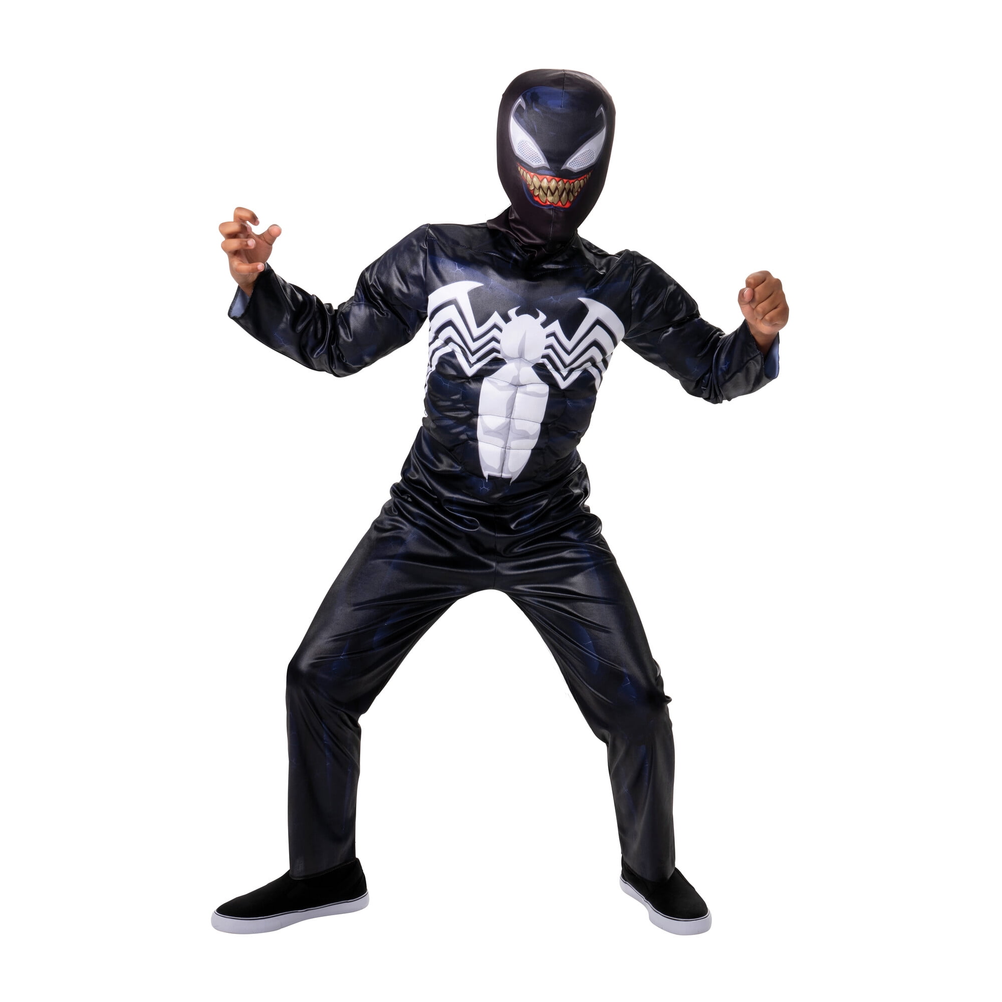 Spiderman Venom Halloween Youth Child Boys Costume Size Large