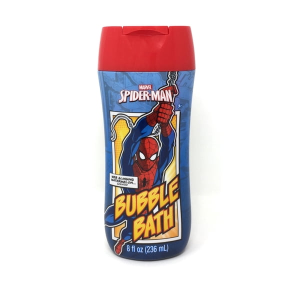 Spiderman Web Slinging Watermelon Scented Bubble Bath