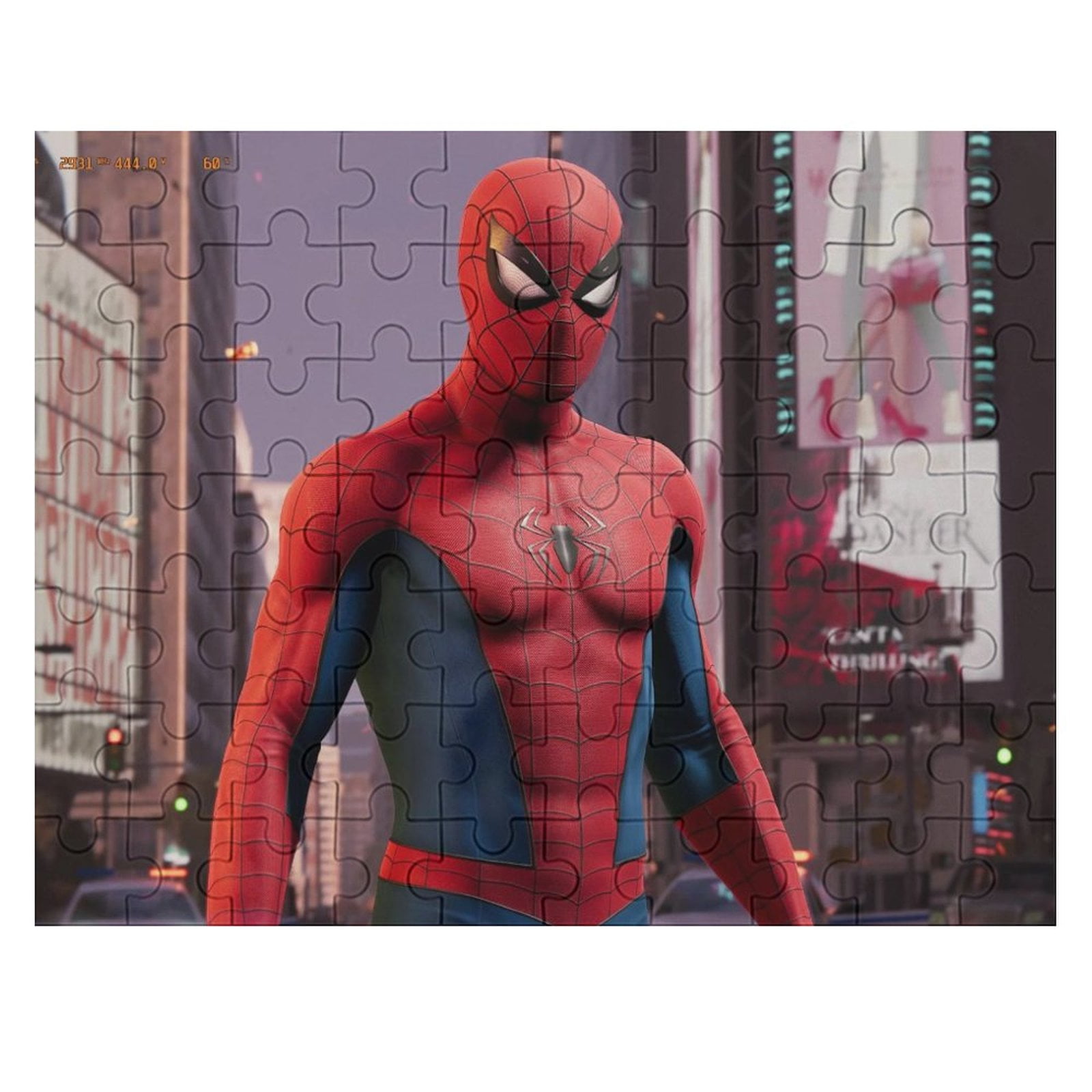 Spiderman Wooden Cartoon Puzzles for Children Children's Educational ...