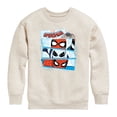 thumbnail image 1 of Spiderman - Yfnsm Panels - Youth Boys Crew Fleece Sweatshirt, 1 of 4