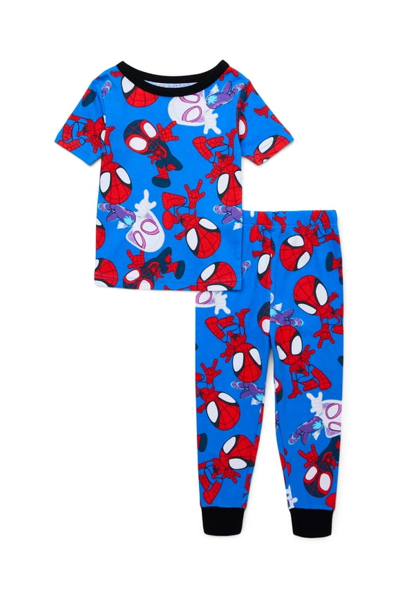 Character Snug Fit Cotton Top and Pants Pajama Set, 2-Piece, Size 12M-5T