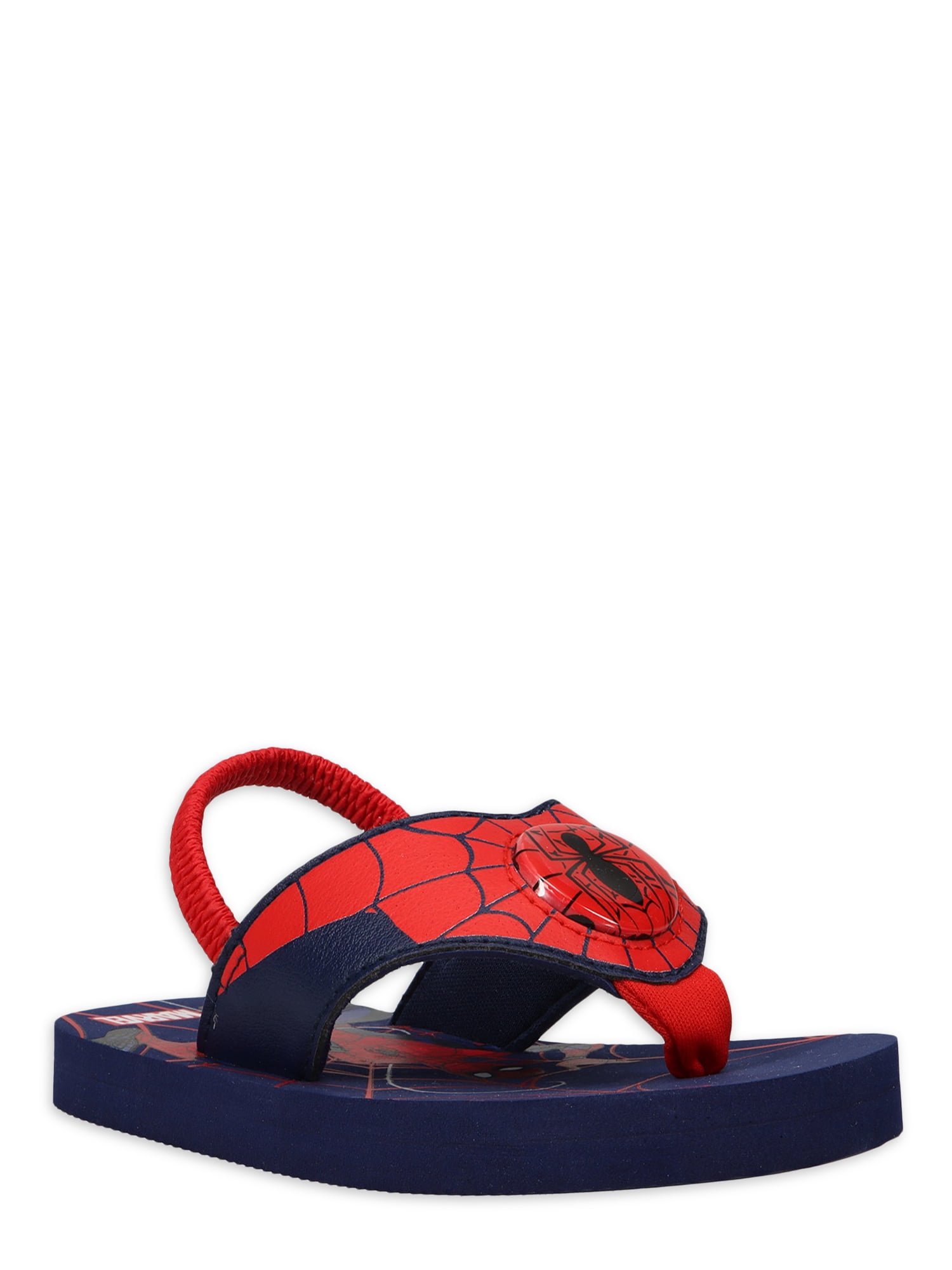 Spiderman by Marvel Toddler Boys Beach Flip Flops Dual Sizes 5 12 Medium Width