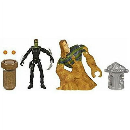 Spiderman-marvel Spd Ooze Atck New Goblin W/sandman Trget