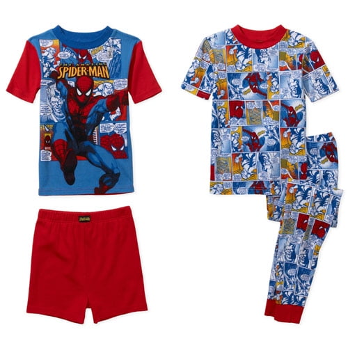 Spiderman-marvel Spiderman Cotton 2 For 1 Pj - Walmart.com